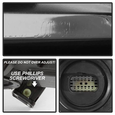 SPYDER xTune 17-18 Cadillac XT5 Halogen Projector Headlight - OEM Left (PRO-JH-CAXT517-OE-L) 9943423