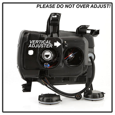 SPYDER xTune 15-19 Chevrolet Canyon Projector Headlights w/ DRL Tube - Chrome - PRO-JH-CCO15-LB-C 9047466