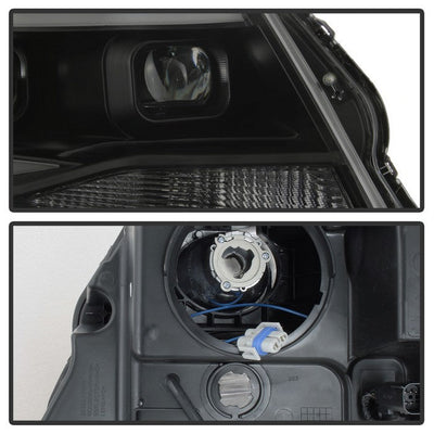 SPYDER xTune Chevy Colorado 15-17 HalogenOnly Projector Headlights - Black Smoked PRO-JH-CCO04-LBDRL-BSM 9039300