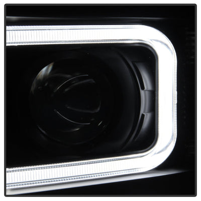 SPYDER Xtune Chevy Silverado 1500/2500/3500 07-13 Projector Headlights Black PRO-JH-CS07-LED-BK 9027796