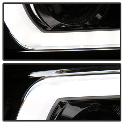 SPYDER Xtune Chevy Silverado 1500 14-15 Projector Headlights Light Bar Drl Chrome PRO-JH-CS14-LBDRL-C 9034985