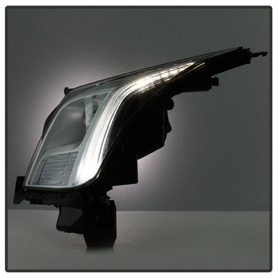 SPYDER xTune 13-15 Cadillac XTS Xenon w/AFS HID OE Projector Headlights Chrome Left - PRO-JH-CXTS13-AFS-C-L 9937231