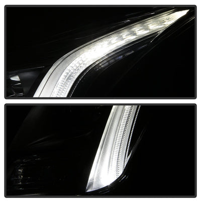 SPYDER xTune 13-15 Cadillac XTS Xenon w/AFS HID OE Projector Headlights Chrome Left - PRO-JH-CXTS13-AFS-C-L 9937231