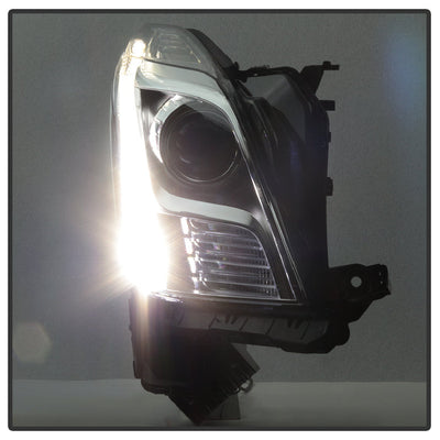 SPYDER xTune 13-15 Cadillac XTS Xenon Non-AFS OEM HID Proj Headlight - Chrm - Left (PRO-JH-CXTS13-HID-C-L) 9937217