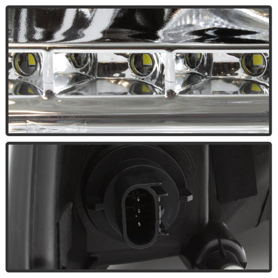 SPYDER xTune Dodge Ram 2009-2014 Halo LED Projector Headlights - Chrome PRO-JH-DR09-CFB-C 9036743