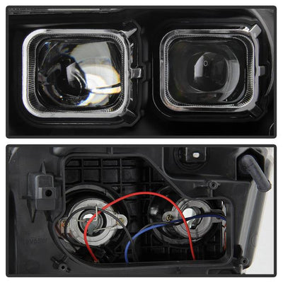 SPYDER xTune 09-18 Dodge Ram 1500 Projector Headlights - Halogen Model Only - Black (PRO-JH-DR09-G2-BK) 9047114