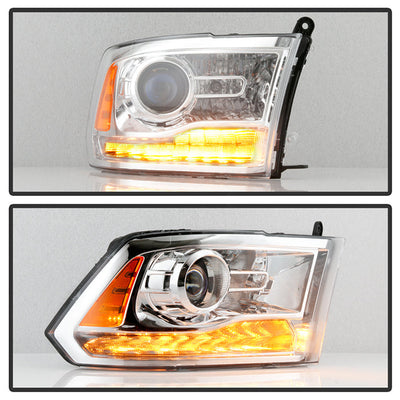 SPYDER Xtune 16-18 Ram 1500/2500/3500 (Projector LED) OEM Style Headlights Right (PRO-JH-DR16-OE-R) 9948275