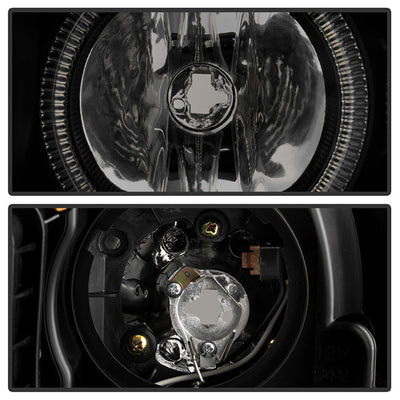 SPYDER Xtune Ford F150 09-14 Projector Headlights Halogen Model LED Halo Black Smoke PRO-JH-FF15009-CFB-BSM 9032233