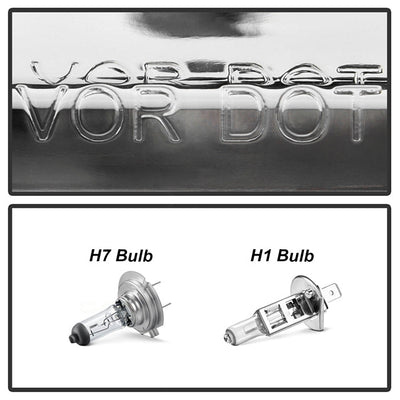 SPYDER Xtune Ford F150 09-14 Projector Headlights Halogen Model Only LED Halo Chrome PRO-JH-FF15009-CFB-C 9032240