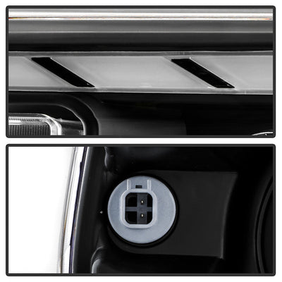 SPYDER Xtune 21-23 Ford F150 (Halogen Models) Full LED Headlights - Black (PRO-JH-FF15021-FLED-BK) 9052590