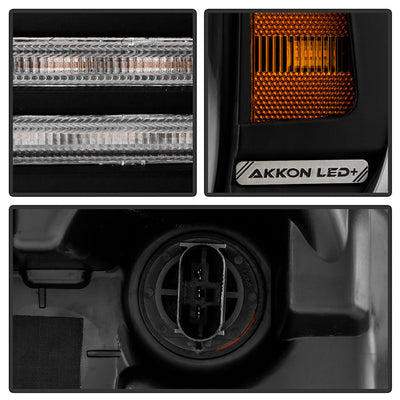 SPYDER Xtune 21-23 Ford F150 (Halogen Models) Full LED Headlights - Black (PRO-JH-FF15021-FLED-BK) 9052590