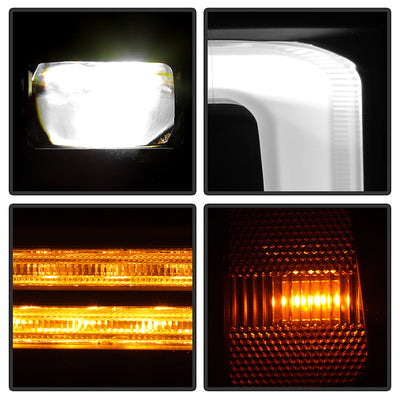 SPYDER Xtune 21-23 Ford F150 (Halogen Models) Full LED Headlights - Black (PRO-JH-FF15021-FLED-BK) 9052590