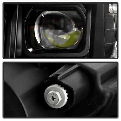 SPYDER xTune Ford Mustang 15-17 Full LED Headlights w/ Welcome Light - Black PRO-JH-FM15-FLED-BK 9055447