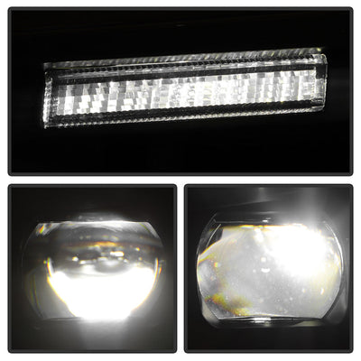 SPYDER xTune Ford Mustang 15-17 Full LED Headlights w/ Welcome Light - Black PRO-JH-FM15-FLED-BK 9055447