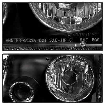 SPYDER Xtune Ford Ranger 93-97 Projector Headlights w/ Corner Lights Black PRO-JH-FR93-SET-BK 9029387