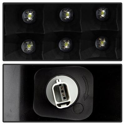 SPYDER Xtune Ford F250/350/450 Super Duty 08-10 Projector Headlights LED Halo Black PRO-JH-FS08-LED-BK 5076267