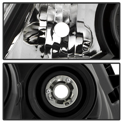 SPYDER xTune 11-17 Honda Odyssey Halogen Models Projector Headlights w/LED - Black (PRO-JH-HODY11-SQ-BK) 9055249