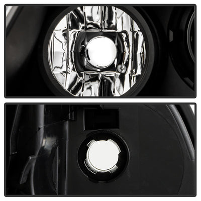 xTune 03-08 Infinity FX35/FX45 DRL Light Bar Projector Headlights - Black PRO-JH-IFX3503-LB-BK 9045325