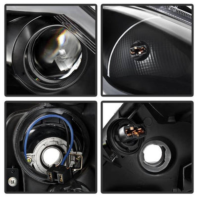 SPYDER xTune 10-13 Infiniti G37 (HID w/o Tech Pkg) Proj Headlights w/Signal - Blk (PRO-JH-IG3507-4D-LB-BK) 9043086
