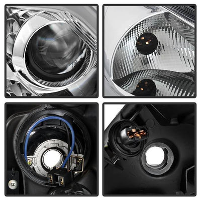 SPYDER xTune 10-13 Infiniti G37 Sdn LED Proj H.L. w/Seq. Sig - Chrm (PRO-JH-IG3507-4D-LB-C) 9043109
