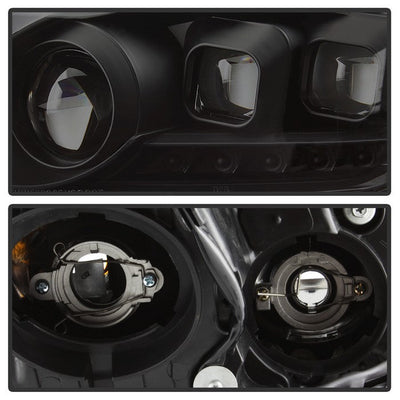SPYDER xTune Infiniti G37 Coupe HID Only 08-15 Projector Headlights Black Smoked PRO -JH-IG3708-2D-LB-BSM 9039348