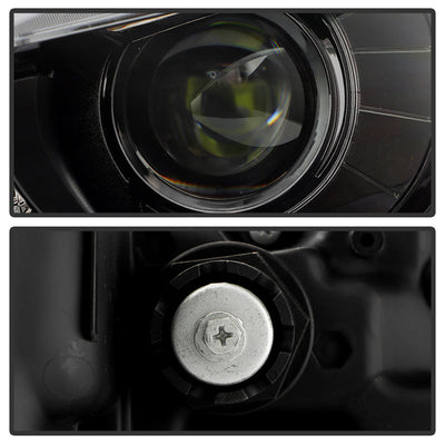 SPYDER xTune 14-17 Infiniti Q50 Sedan HID (w/o Adaptive) Projector Headlights Black PRO-JH-IQ5014-4D-AM-BK 9946301