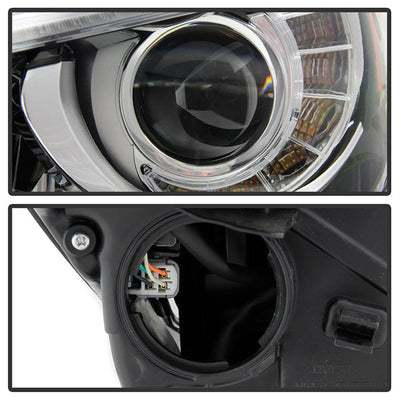SPYDER 14-17  Infiniti Q50 HID (w/o Adaptive) Projector Headlights - OE Left 9946288