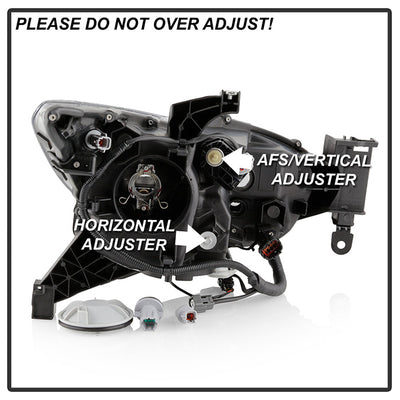 SPYDER Xtune 2013 Infiniti Jx35 Xenon HID w/AFS Projector Headlight OE Left - PRO-JH-IQX6014-HID-OE-L 9948015