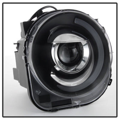 SPYDER xTune 15-17 Jeep Renegade Light Bar DRL Projector Headlights -Black (PRO-JH-JREN-LBDRL-BK) 9039720