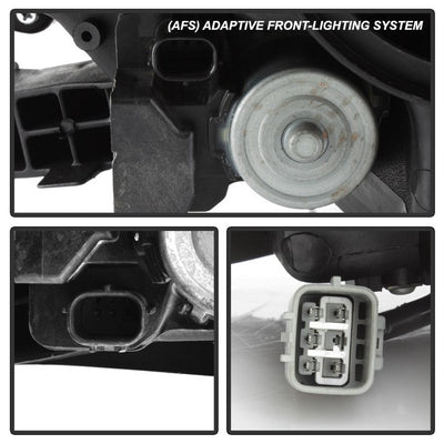 SPYDER xTune 07-09 Lexus ES350 Driver Side HID/AFS Headlight - OEM Left (PRO-JH-LES07-AFS-OE-L) 9943270