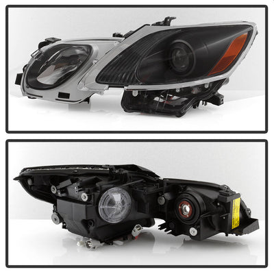 SPYDER Xtune Lexus Gs 06-11 OE Projector Headlights (w/AFS. Hid Fit) Black PRO-JH-LGS06-AFS-AM-BK 5075888