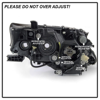 SPYDER xTune 10-12 Lexus RX OE Projector Headlights (w/AFS HID fit) - OE Left (PRO-JH-LRX10-AFS-OE-L) 9942808