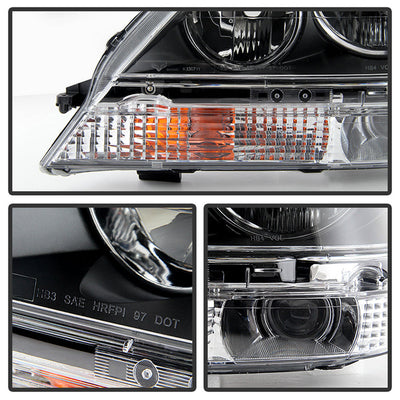 SPYDER Xtune Lexus Rx300 99-03 Halogen Only (Bulbs Not Included) Crystal Headlights Black PRO-JH-LRX99-BK 9028243