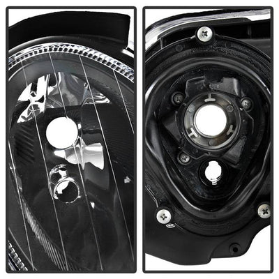 SPYDER xTune Mercedes Benz W211 E -Class E320 03-09 Projector Headlights - Black PRO-JH-MBW21103-BK 9036668