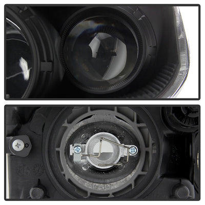 SPYDER 08-09 Nissan Altima Coupe (Halogen Only) Headlights - Black (PRO-JH-NA08-2D-LB-BK) 9047572