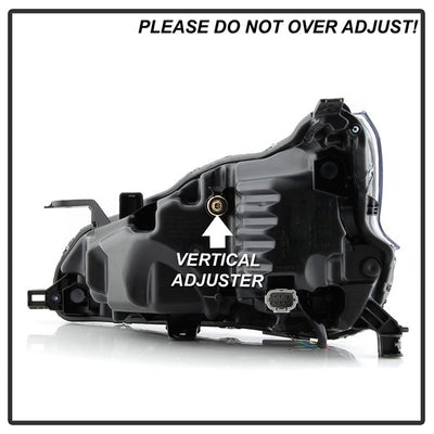 xTune Nissan Altima 19-20 4Dr w High Beam LED Projector Headlight- OE Right PRO-JH-NA20-HBA-LED-OE-R 9949395