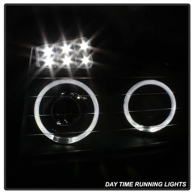 SPYDER Xtune Nissan Titan 04-14 Projector Headlights LED Halo Black PRO-JH-NTI04-LED-BK 5077103