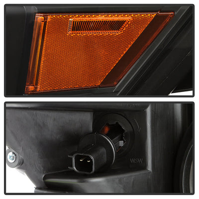 Xtune Nissan Titan (Halogen Only) 06-20 Projector Headlights Black PRO-JH-NTI16-LBBRL-BK 9049224
