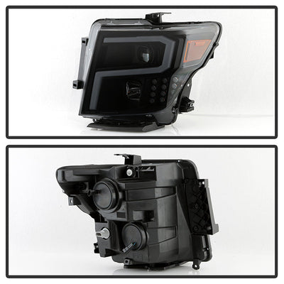 Xtune Nissan Titan (Halogen Only) 06-20 Projector Headlights Black Smoked PRO-JH-NTI16-LBBRL-BSM 9049231