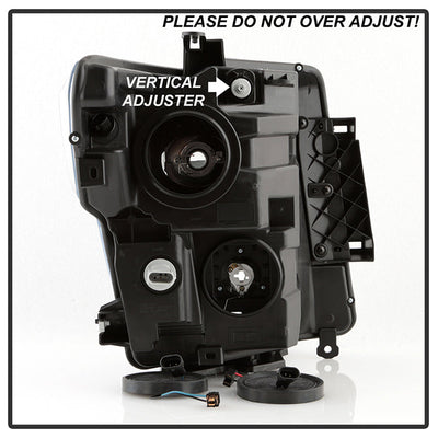 Xtune Nissan Titan (Halogen Only) 06-20 Projector Headlights Chrome PRO-JH-NTI16-LBBRL-C 9049248