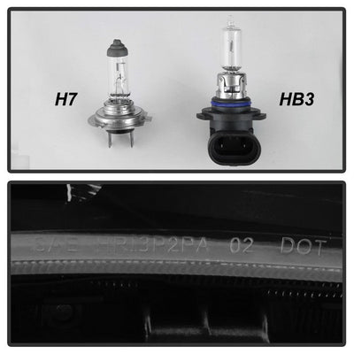 SPYDER xTune Subaru Impreza WRX Halogen Only 08-14 Projector Headlights Black Smoked PRO-JH-SI08-LBDRL-BSM 9039386