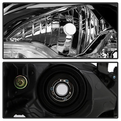 SPYDER xTune 14-16 Toyota Corolla w/LED DRL (OE Style) Headlights - Black w/ Chrome (PRO-JH-TCOL14-LED-BK) 9950605