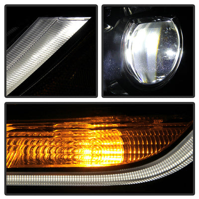 xTune US Built Toyota Corolla 18-20 L LE LED Proj Headlights-SE Style Black PRO-JH-TCOL20LUS-LED-BK 9949326