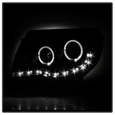 SPYDER Xtune Toyota Tacoma 05-11 Halo Projector Headlights Black PRO-JH-TT05-LED-BK 9027857
