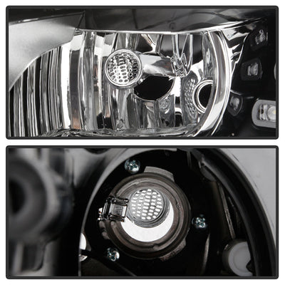 SPYDER VW Tiguan 12-17 LED/DRL Projector Headlights Chrome PRO-JH-VWT12-LED-C 9948527