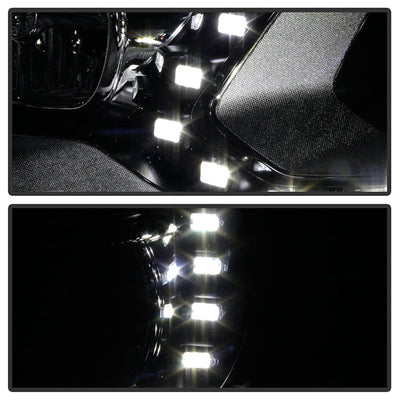 SPYDER VW Tiguan 12-17 LED/DRL Projector Headlights Chrome PRO-JH-VWT12-LED-C 9948527