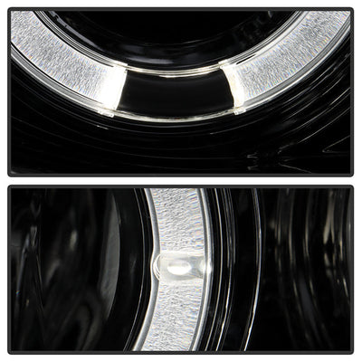Spyder BMW E46 3-Series 02-05 4DR Projector Headlights 1PC LED Halo Chrm PRO-YD-BMWE4602-4D-AM-C 5042408
