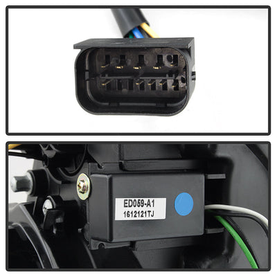 Spyder BMW E90 3-Series 06-08 4DR Headlights - AFS HID Only - Black PRO-YD-BMWE9005V2-AFSHID-BK 5083838