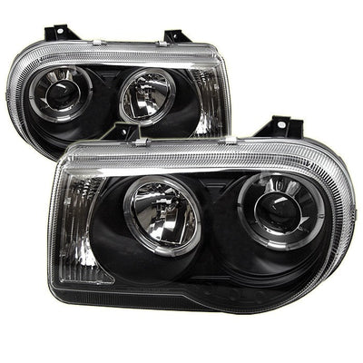 Spyder Chrysler 300C 05-10 Projector Headlights LED Halo LED Blk (Not Included) PRO-YD-C300C-HL-BK 5009135