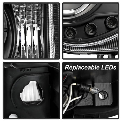 Spyder Chrysler 300C 05-10 Projector Headlights LED Halo LED Blk (Not Included) PRO-YD-C300C-HL-BK 5009135